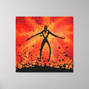 Auferstehung (gepanzerte Canvas) Leinwanddruck