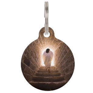 Auferstehung Jesu Christi Haustiermarke