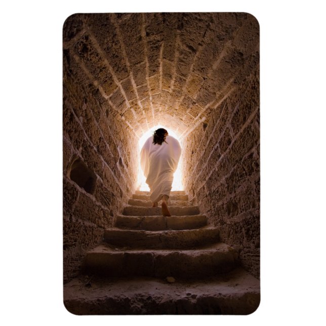 Auferstehung Jesu Christi Magnet (Vertikal)