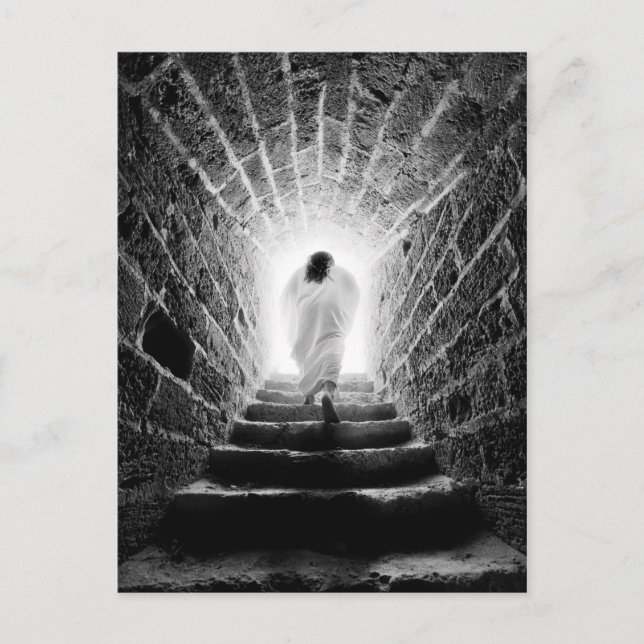 Auferstehung Jesu Christi nach der Karte (Vorderseite)