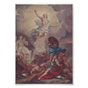 Auferstehung Jesu durch Berndt Abraham Godenhjelm Fotodruck