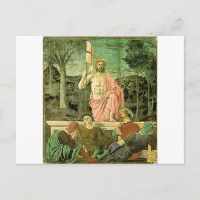 Auferstehung Jesus Postkarte (Vorderseite)