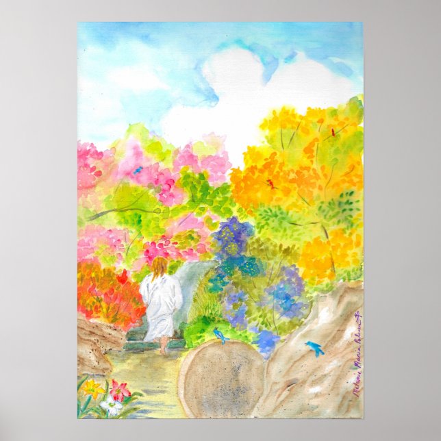 Auferstehung Morgenposter Poster (Vorne)