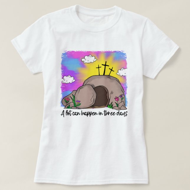 Auferstehung von Frauen im Christlichen Osterreich T-Shirt (Design vorne)