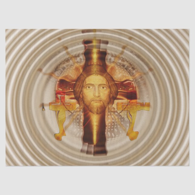 Auferstehungs-Jesus-Gewebepapier Seidenpapier (Vorderseite)