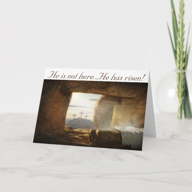 Auferstehungskarte Karte (Vorderseite)
