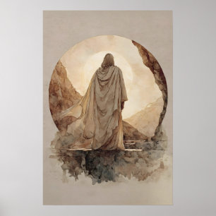 Auferstehungsmorgen Jesus Auferstanden Ostern Kuns Poster