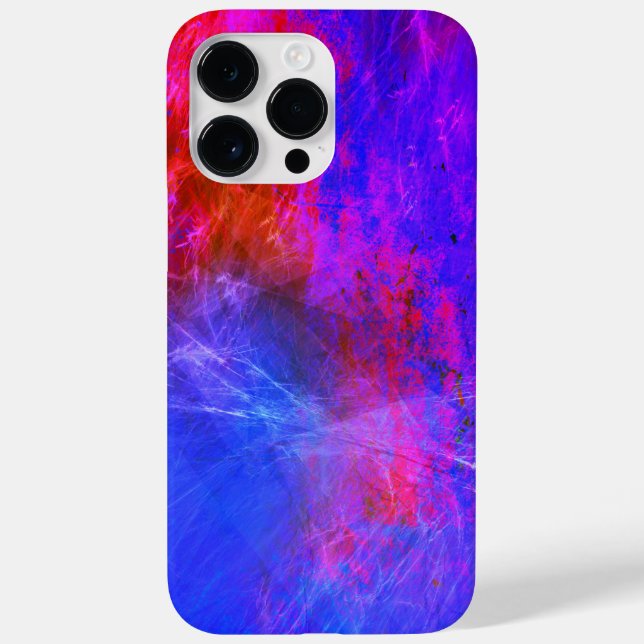 Auffallend farbenfroh Abstrakt Case-Mate iPhone Hülle (Rückseite)