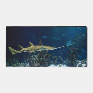 Auffallend Sawfish Unterwasser Schreibtischunterlage