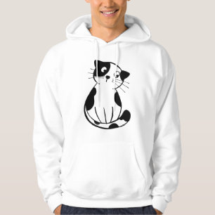 Auffallend süßes Katzen-Markengrafik gefertigt für Hoodie