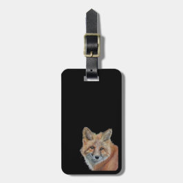 Auffallende Fuchs Gepäckanhänger