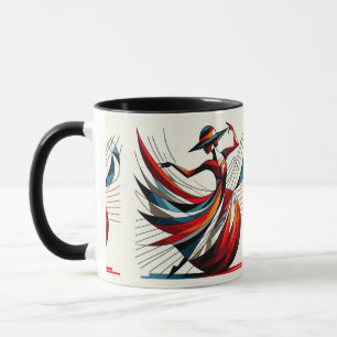 Auffallende visuelle Kunst #12 Tasse
