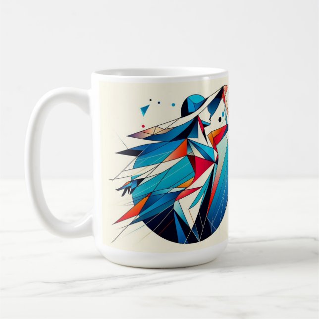 Auffallende visuelle Kunst #15 Kaffeetasse (Links)