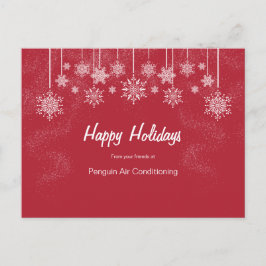 Auffallende Weihnachtspostcar Postkarte