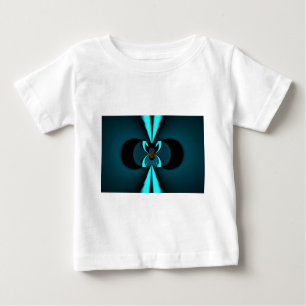 Auffallendes Design für Cyan und Black Vector Baby T-shirt