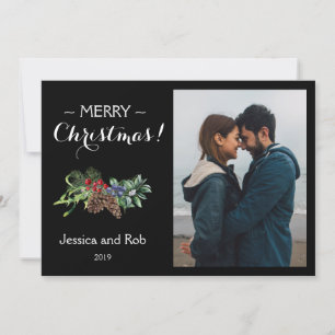 Auffallendes Schwarzes WeihnachtsFoto