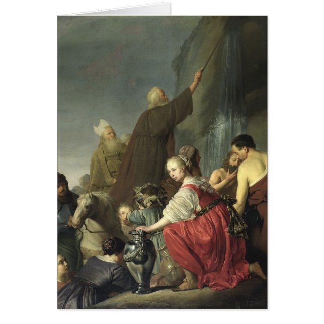 Auffallendes Wasser Moseses vom Felsen (Vorne)