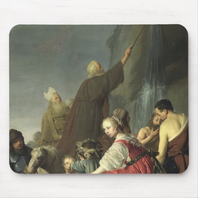 Auffallendes Wasser Moseses vom Felsen Mousepad (Vorne)