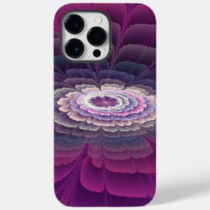 Auffällige Blumenfarbige abstrakte fraktale Kunst Case-Mate iPhone 14 Pro Max Hülle