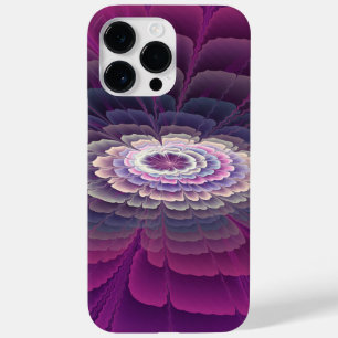 Auffällige Blumenfarbige abstrakte fraktale Kunst Case-Mate iPhone 14 Pro Max Hülle