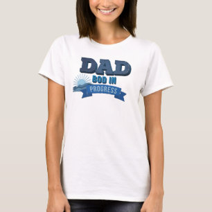 Auffällige DAD BOG PROGRESS Kunstkomposition T-Shirt