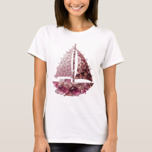 Auffällige silberne ABSTRACT ART Grafikdesign v3 T-Shirt