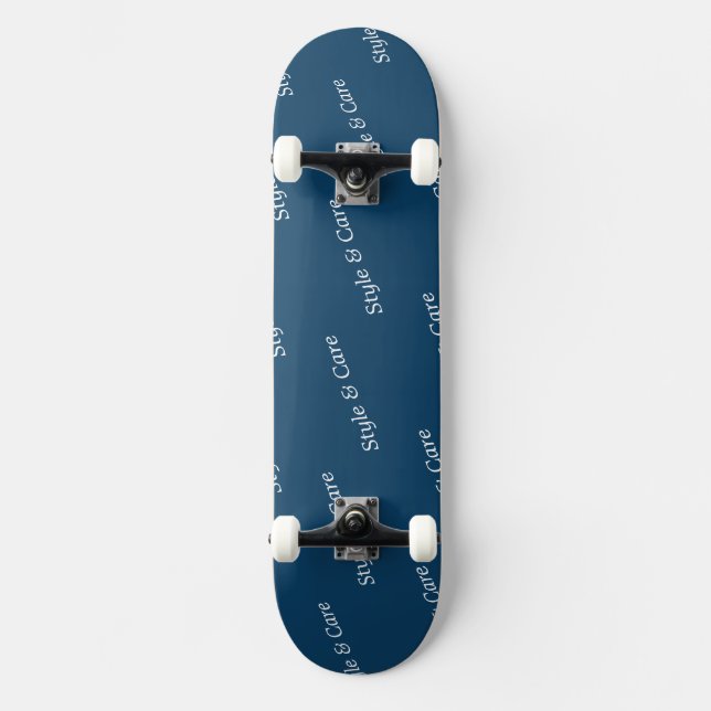 Auffälliges, benutzerdefiniertes Markenname-Textmu Skateboard (Vorderseite)