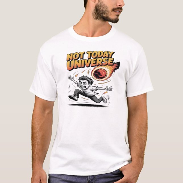 Auffälliges Grafikillustrationsdesign T-Shirt (Vorderseite)