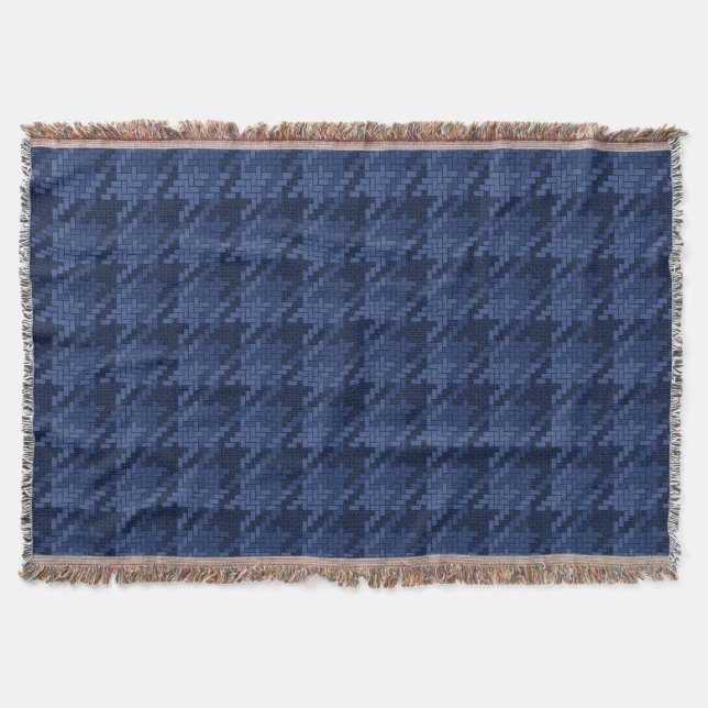 Auffälliges Muster der blauen Formen Decke (Vorderseite)