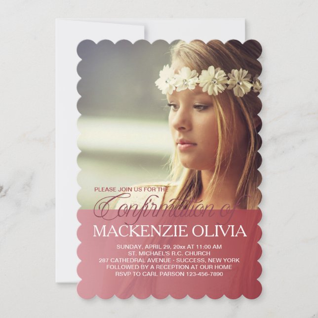 Aufforderung zur Bestätigung von Transparenz im ro Einladung (Vorderseite)