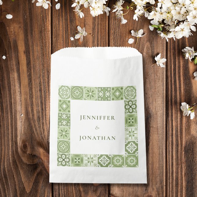 Aufforderung zur Einreichung von grünen spanischen Geschenktütchen (Von Creator hochgeladen)