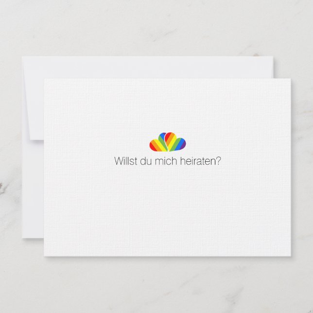 Aufforderung zur Einreichung von Vorschlägen für H Einladung (Vorderseite)