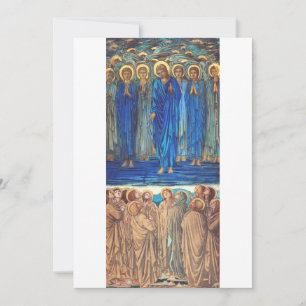 Aufführung Christi durch Edward Burne Jones Einladung