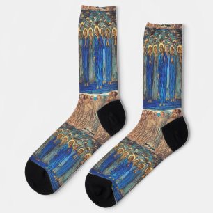 Aufführung Christi durch Edward Burne Jones Socken