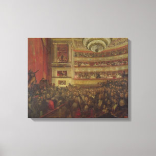 Aufführung von "Hernani" von Victor Hugo Leinwanddruck