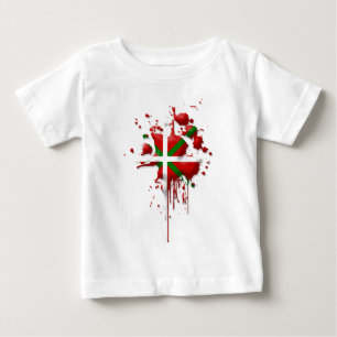 Aufgabe baskische Fahne Euskadi Baby T-shirt