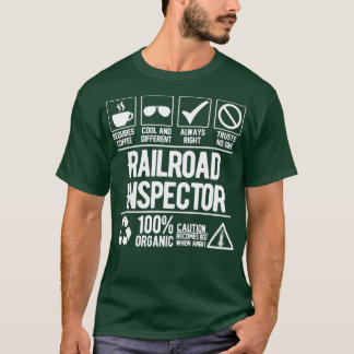Aufgabe des Eisenbahninspektors T-Shirt