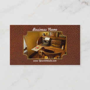 Aufgabe - Typist - Eine Person mit vielen Interess Visitenkarte