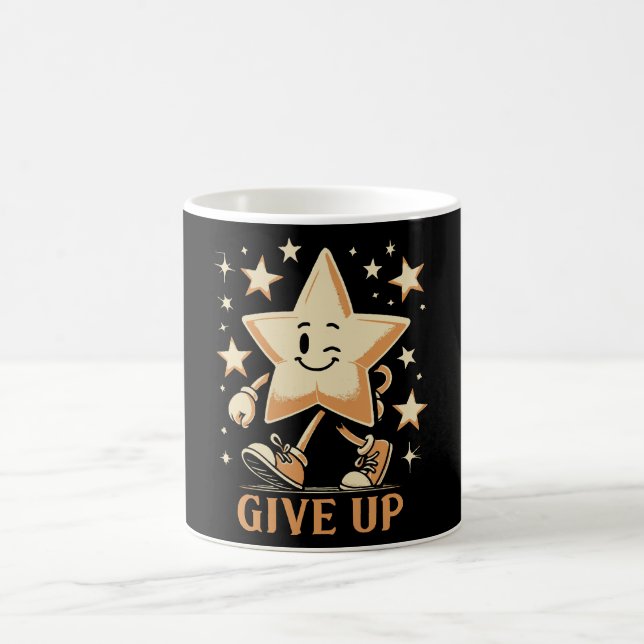 Aufgeben Kaffeetasse (Mittel)