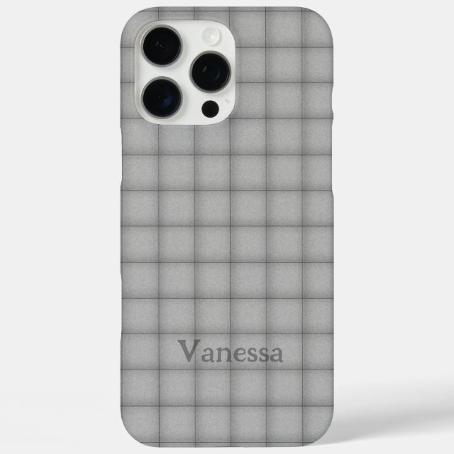 Aufgeblasene Quadrate Lieblingsfarbe-Checker Benut Case-Mate iPhone Hülle (Rückseite)