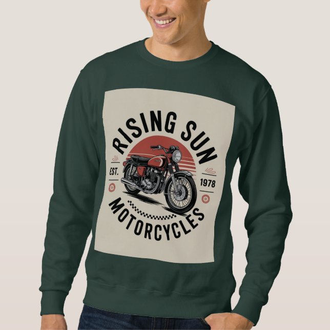 Aufgehende Sonne Sweatshirt (Vorderseite)