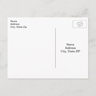 Aufgehobene rustikale Maurer-Glas UAWG-Postkarten Einladungspostkarte