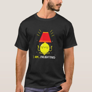 Aufgeklärte Workout-Yoga-Kleidung Meditation Geist T-Shirt