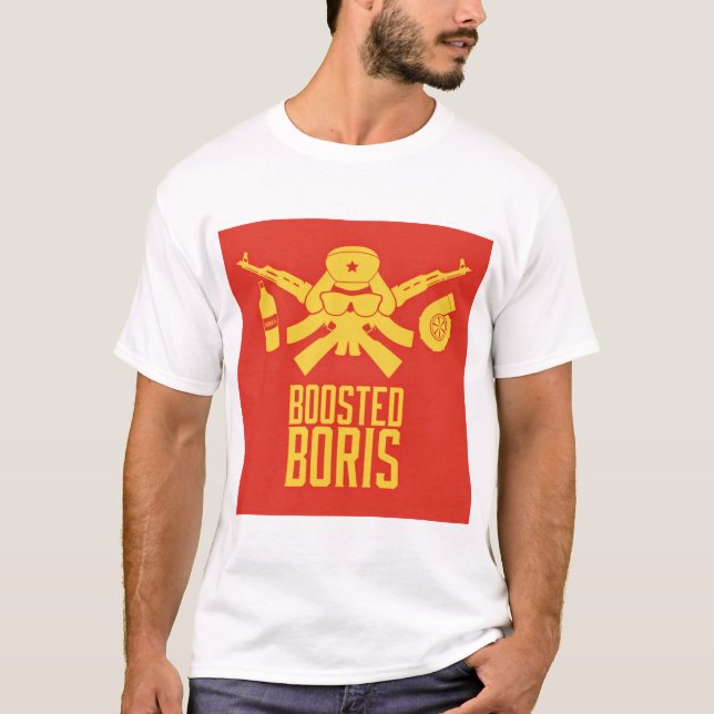 Aufgeladener Boris T-Shirt (Vorderseite)