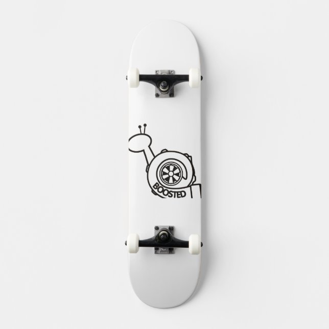 Aufgeladenes Brett Skateboard (Vorderseite)