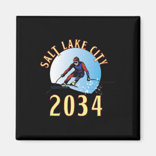 Aufgeregt für 20&#; für Salt Lake City Utah Magnet