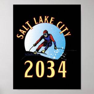 Aufgeregt für 20&# für Salt Lake City Utah Poster