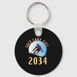 Aufgeregt für 20&# für Salt Lake City Utah Schlüsselanhänger