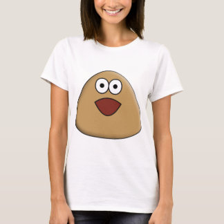 Aufgeregt Pou - T - Shirt