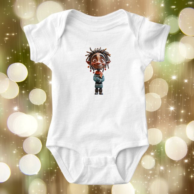 Aufgeregt Teen Christmas Elf Baby Bodysuit Baby Strampler (Von Creator hochgeladen)
